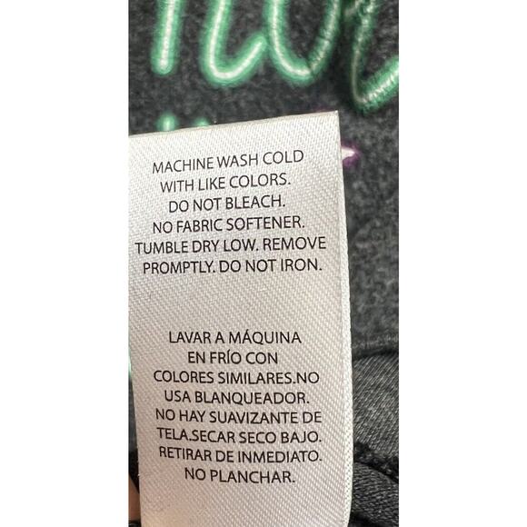 Wildfox “Alcohol You Later” Graphic Sweatshirt Sz S Gray Cozy Lounge Pullover - Picture 6 of 7